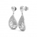 Unique Lizaa Drop Diamond Earrings