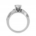 Conscious Round Cut Diamonds Women's Ring For Engagement