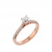 Austin Round Solitaire Engagement Ring For Her