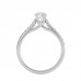 Austin Round Solitaire Engagement Ring For Her