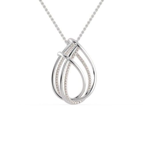 The Calista Natural Pendant With Chain